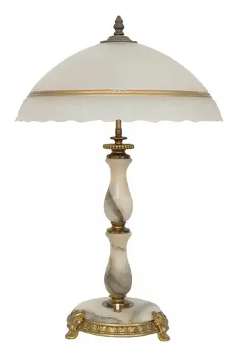 Grande élégante Art Art déco lampe de bureau lampe à table Unikat