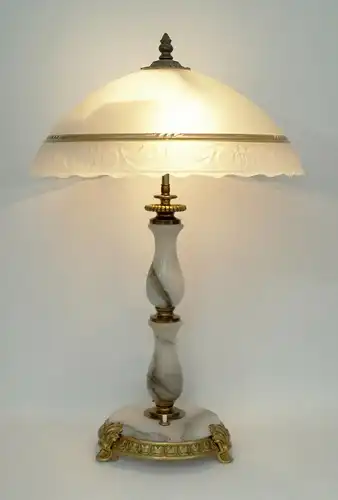Grande élégante Art Art déco lampe de bureau lampe à table Unikat