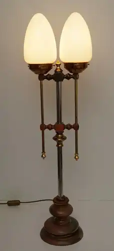Design Lampe au sol unique "DOUBLE ACORN" LED LUMIÈRE Bauhaus 83 cm
