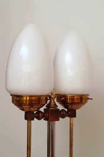 Design Lampe au sol unique "DOUBLE ACORN" LED LUMIÈRE Bauhaus 83 cm