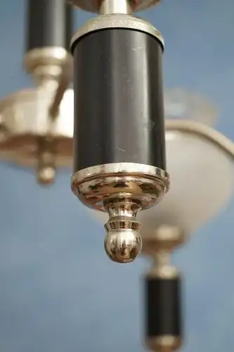 Opulenter original 70 années Lustre de plafond lampe suspendue Chrome