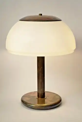 Design Lampe Tischleuchte Schreibtischleuchte Arztlampe Messinglampe 70er 80er