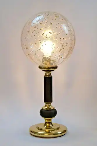 Vintage 70 Eighties 80 lampe de table haut de gamme lampe en laiton