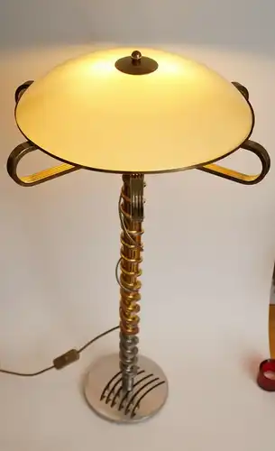 Design Unikat Art Déco Lampe de table "SNAIL DRAFT" LED