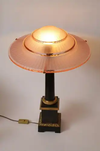 Art Deco Lampe Leuchte Schreibtisch Leuchte Schreibtischlampe 1930 Bankerlampe