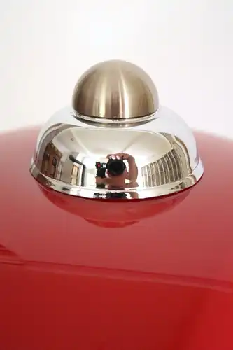 Original 70ties Design Lampe Tischleuchte "POPPY" Glaskörper Vintage Tischlampe