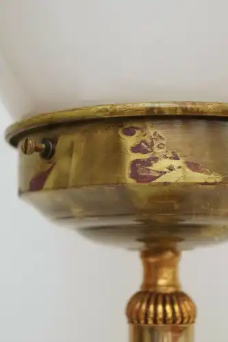 Einmalig original Art Déco Tischlampe "ELÉCTRA" Messing Einzelstück