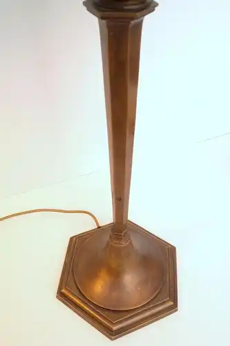 Art Déco Lampe "SEATTLE TOWER" Bankerlampe 85 cm hoch original original