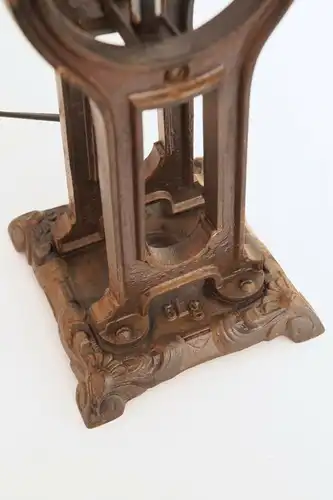 Art Déco Lampe "CHRYSLER WEIGHBRIDGE" Tischlampe Waage 1930