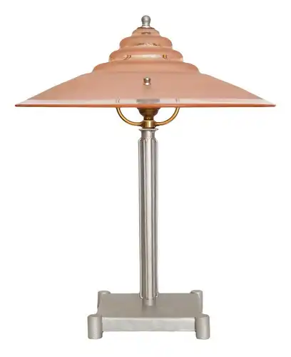 Art Déco Lampe de bureau "PINK POP" Unikat 1930 Lumières de table