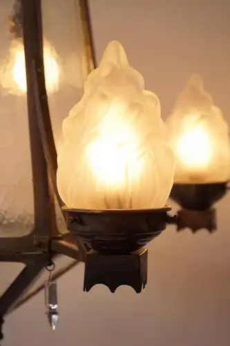 Jugendstil Deckenlampe Lampe 1900 Hängelampe original