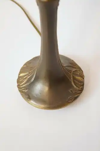 Art nouveau décor unique Art Déco Lampe de table verre antique