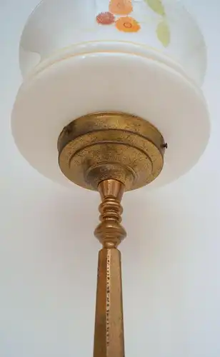 Unikate original Jugendstil Tischleuchte Messinglampe Schreibtisch 1920