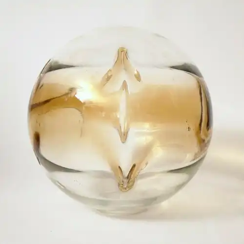 Original 70er Jahre DORIA Bubble Peil & Putzler Limburg Glasschirm Lampenschirm