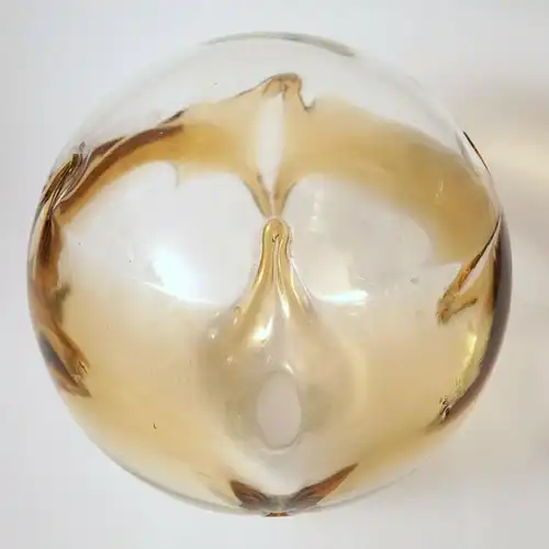 Original 70er Jahre DORIA Bubble Peil & Putzler Limburg Glasschirm Lampenschirm