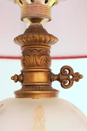 Grande lampe de table de salon Boîtier de verre Lampe de salle de bain Art Nouveau