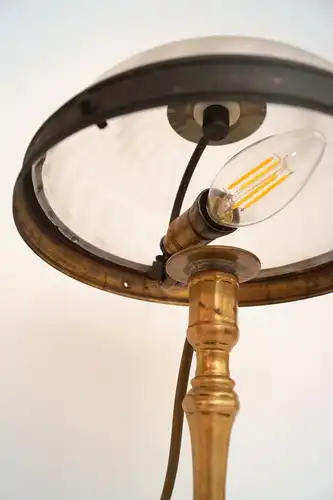 Unikate original Jugendstil Tischlampe Messinglampe Tischleuchte