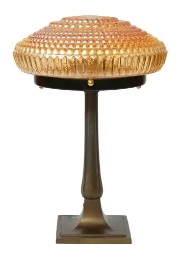 Tolle unikate Art Deco Tischleuchte Tischlampe nur hier