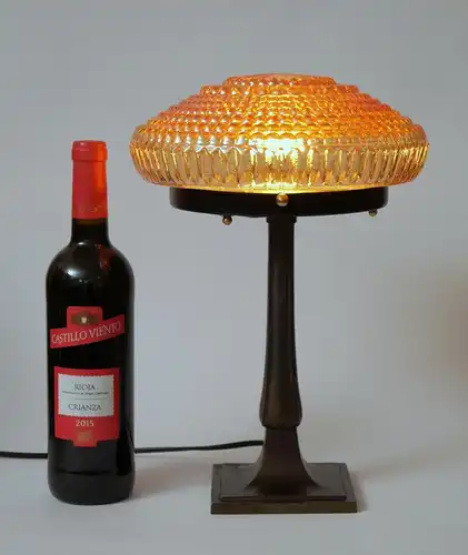 Tolle unikate Art Deco Tischleuchte Tischlampe nur hier