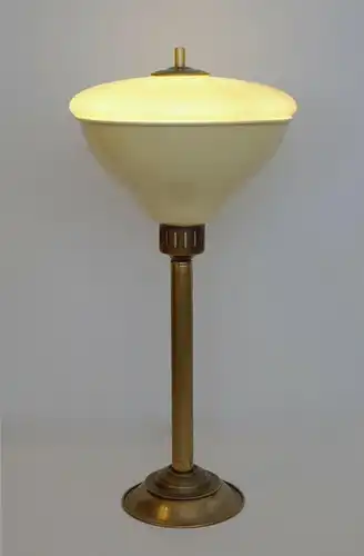 Art Déco Schreibtischlampe Tischleuchte Messinglampe Berlin Unikat