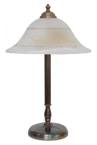 Lampe de table satinée lampe de style Art Nouveau