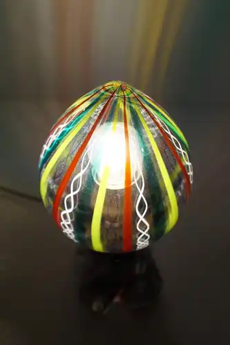 Unikate Designer Tischlampe Künstler Tischleuchte Bleikristal Lampe