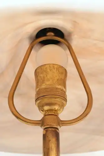 Belle lampe en laiton Berlin lampe de table unique bureau parachute
