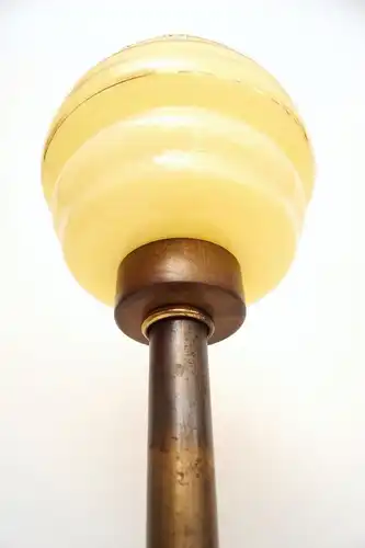 Lampe de table Art Nouveau Flûter laiton Berlin 1920