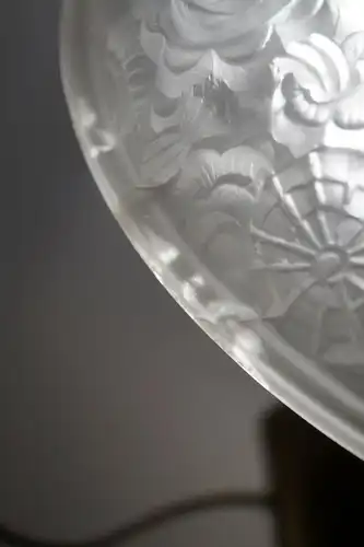 Art Deco Lampe Tischleuchte "CATALINA" Tischlampe Messinglampe