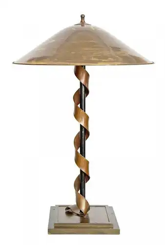 Art Déco Lampe Design Leuchte Arbeits-/Schreibtischleuchte Unikat 1920