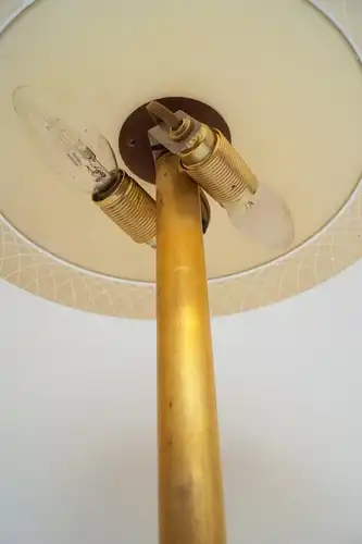 Jugendstil Messinglampe Einzelstück Schreibtischleuchte Sammlerstück