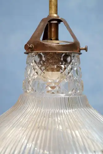 Magnifique orig. Lampe plafond Art Nouveau Lumières au plafond Lustre suspendue Shabby 1920