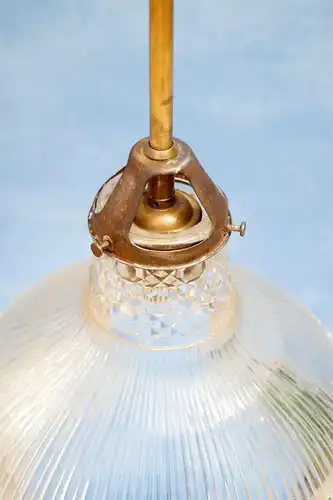 Magnifique orig. Lampe plafond Art Nouveau Lumières au plafond Lustre suspendue Shabby 1920