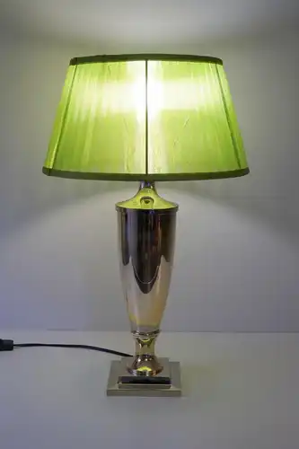 Lampe de bureau classique lampe de table lampe à bureau argentée