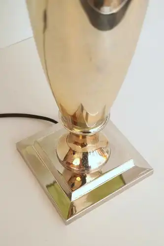 Lampe de bureau classique lampe de table lampe à bureau argentée