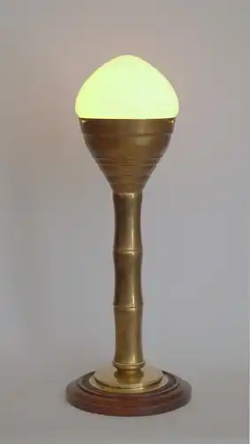 Lampe de table " MIRAGE " Unikat Art Déco Lumières en laiton Berlin Collectionneurs