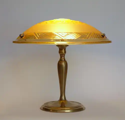 Art Deco Lampe Tischleuchte "HONEY BEE" Tischlampe Einzelstück Leuchte