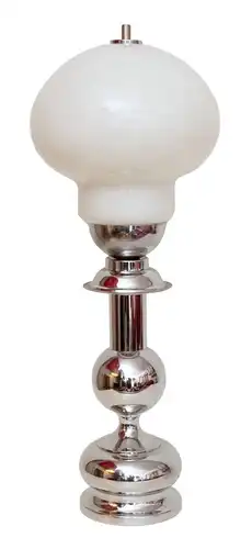 Origin unique. années 70 Bauhaus lampe de table Art Déco Chrome Lampe Seventies