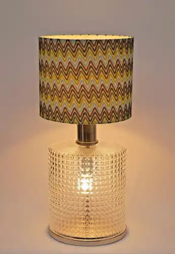 70er Jahre Lampe Bodenleuchte "COLOR DRUM" Tischlampe Vintage rar original