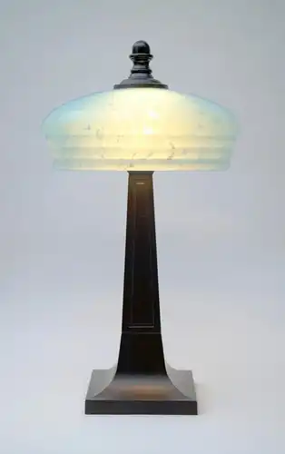 pièce unique Art Déco lampe de table "CLOUDY SKY" lampe à table unique