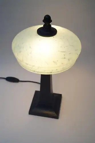 pièce unique Art Déco lampe de table "CLOUDY SKY" lampe à table unique