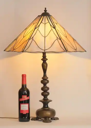 Grand modèle de lampe de table Deco Tiffany Unikat lampe unique
