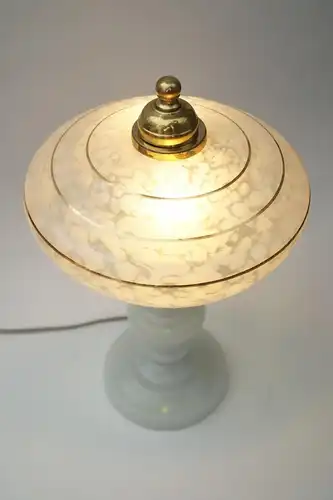 Lampe de table "BOWLING GREEN" en verre unique
