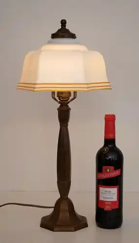 Lampe de table en laiton d'origine Vienne vers 1920