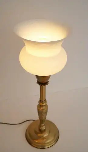 Design Art Déco Mazda Fluter Schreibtischlampe Messinglampe Einzelstück Unikat