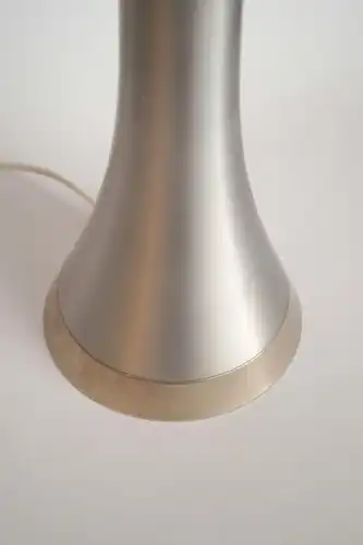 Retro Design Lampe Art Deco Schreibtischleuchte "OVNI ARGENT" Tischlampe