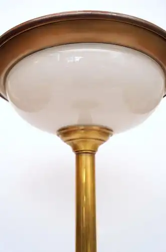 Art Deco Lampe Tischleuchte "NOTTING HILL" Messinglampe Tischlampe Unikat
