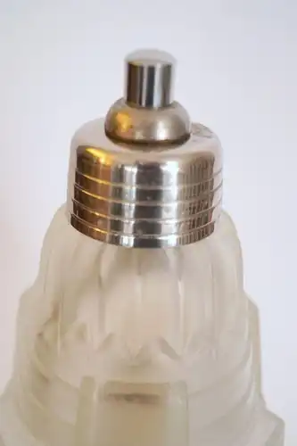 Art Deco Lampe Tischlämpchen "CRYSTAL TOWER" Tischlampe 1930 Leuchte