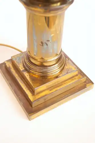 Jugendstil Art Deco Lampe Tischleuchte "ANTONIO BAY" Messinglampe Einzelstück