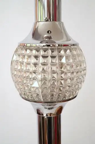 Stehlampe "VERTICAL SPUTNIK" Stehleuchte Chrom Space Original Vintage 70er Jahre